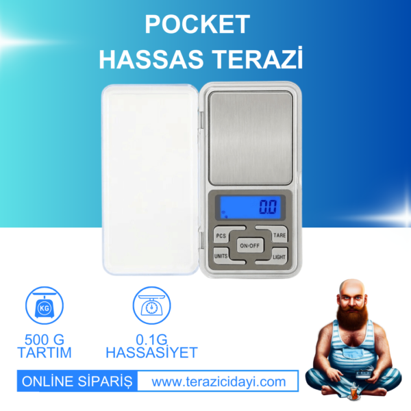 pocket hassas tartı