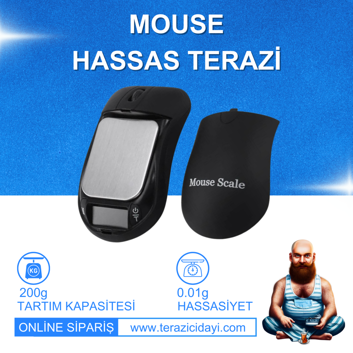 mouse hassas terazi